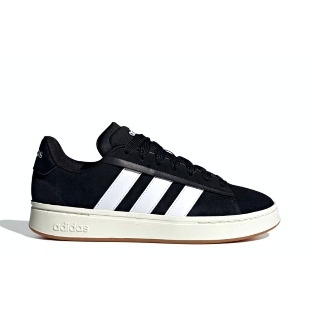 Adidas Grand Court Alpha Athletic Shoes Core Black Cloud White Gum Size 7.5